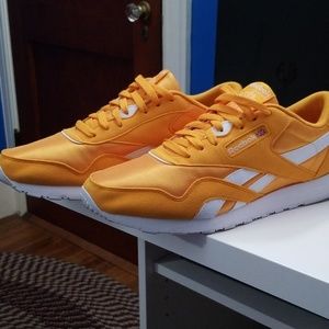 Reebok Yellow Classic Sneakers Size 11